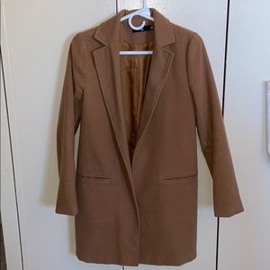Tan/ Beige Midi Jacket